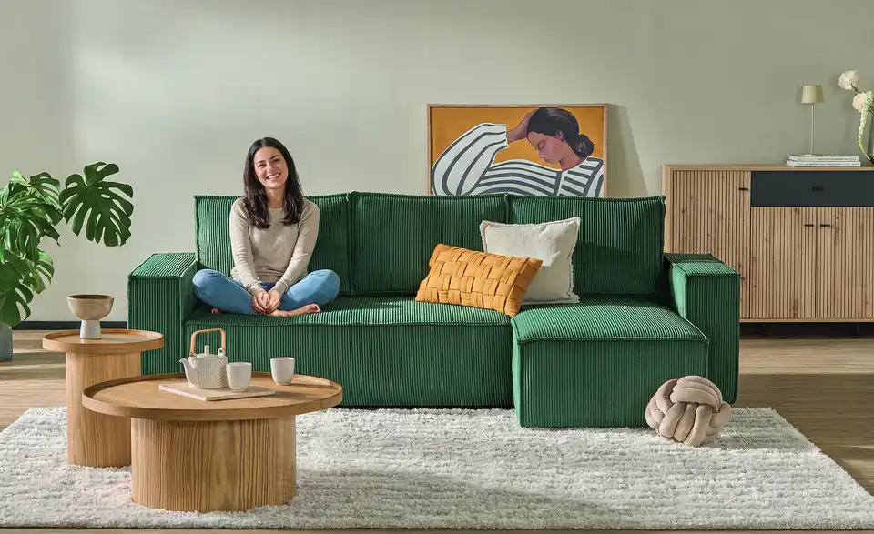 Couchtisch Fisolo, in Wohnsituation