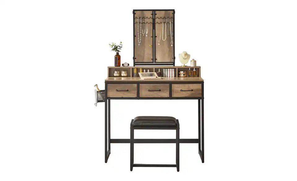 Schminktisch, Frontansicht