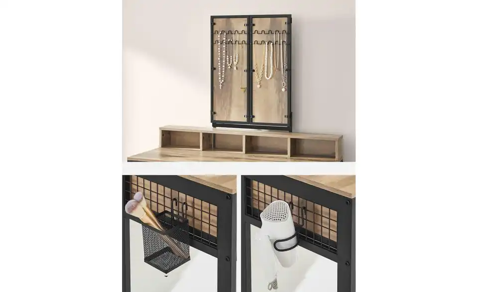 Schminktisch, Detailansicht