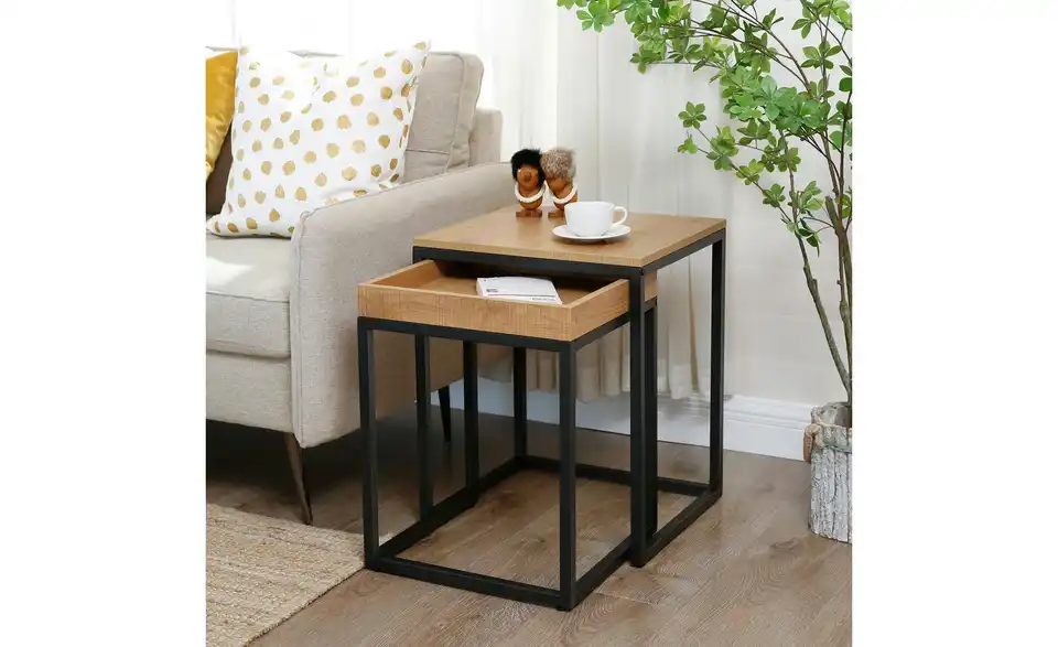 Beistelltisch 2er-Set, in Wohnsituation