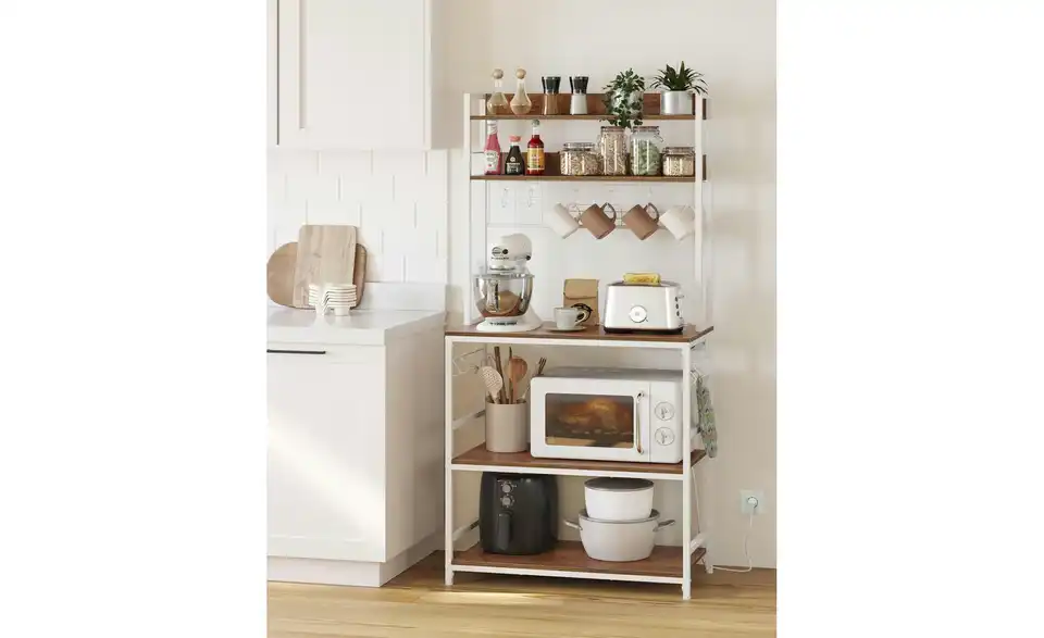 Standregal, in Wohnsituation