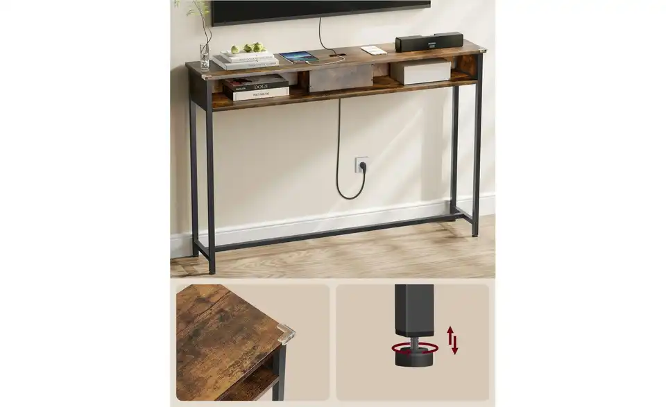 Konsolentisch, Detailansicht