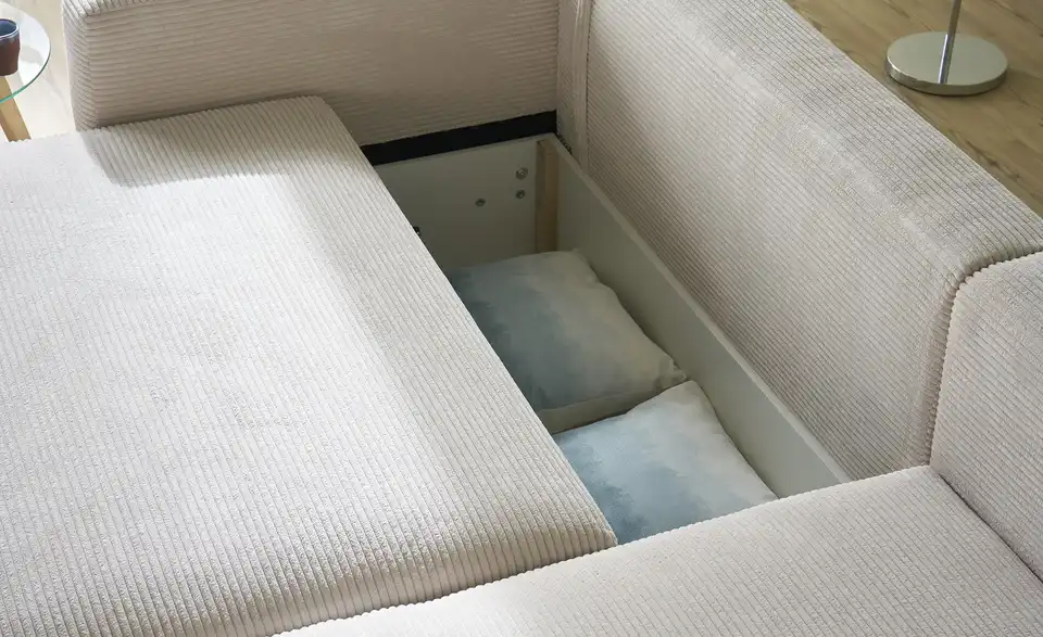 bobb Ecksofa mit Boxspringpolsterung Lisa de Luxe, Detailansicht