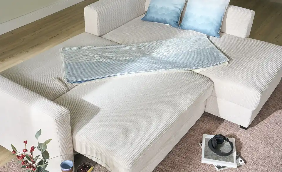 bobb Ecksofa mit Boxspringpolsterung Lisa de Luxe, Detailansicht