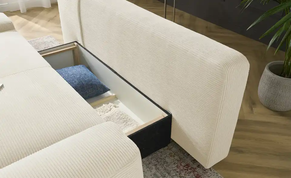 bobb Schlafsofa mit Boxspringpolsterung Viannie de Luxe, Detailansicht