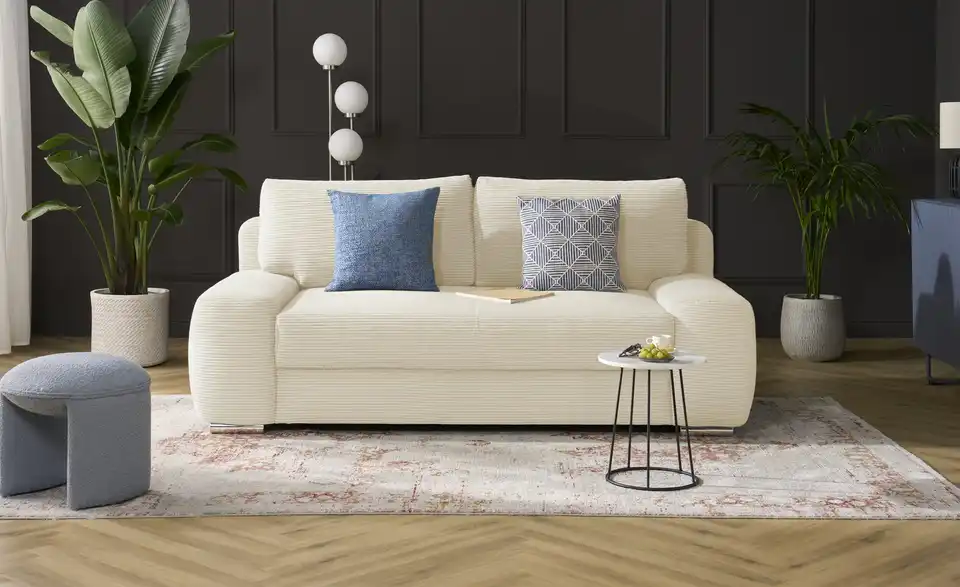 bobb Schlafsofa mit Boxspringpolsterung Viannie de Luxe, Frontansicht