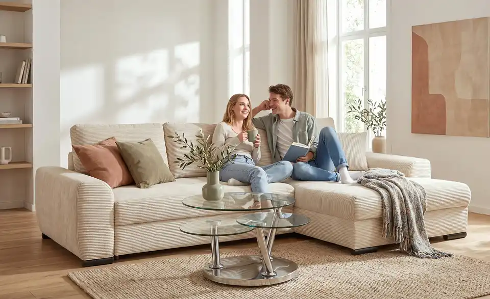 bobb Ecksofa Soumia, in Wohnsituation