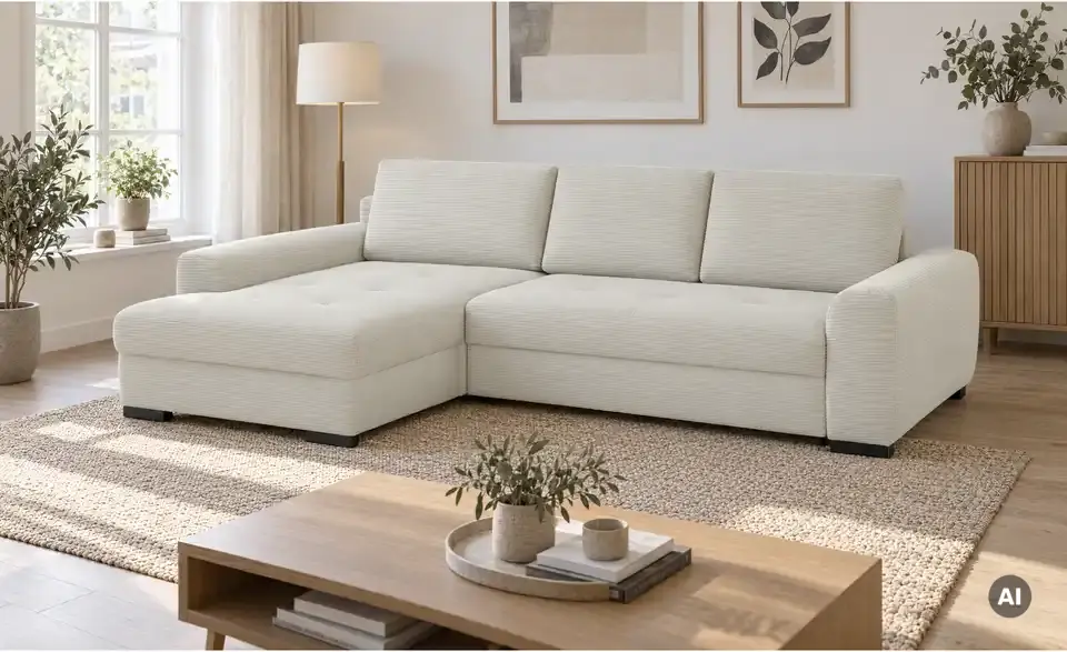 bobb Ecksofa Soumia, in Wohnsituation