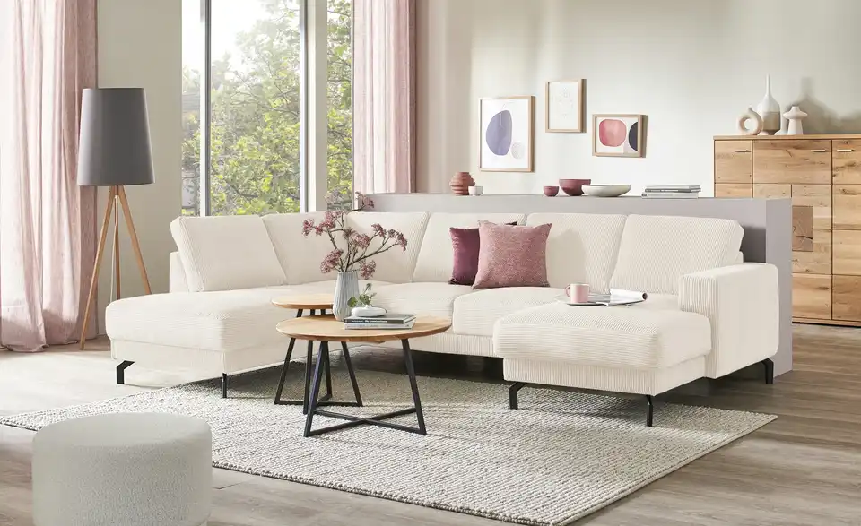 switch Wohnlandschaft Brazil aus Cord, in Wohnsituation