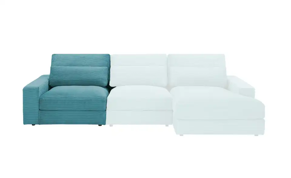 Element Branna Einsitzer Armlehne links, in Wohnsituation