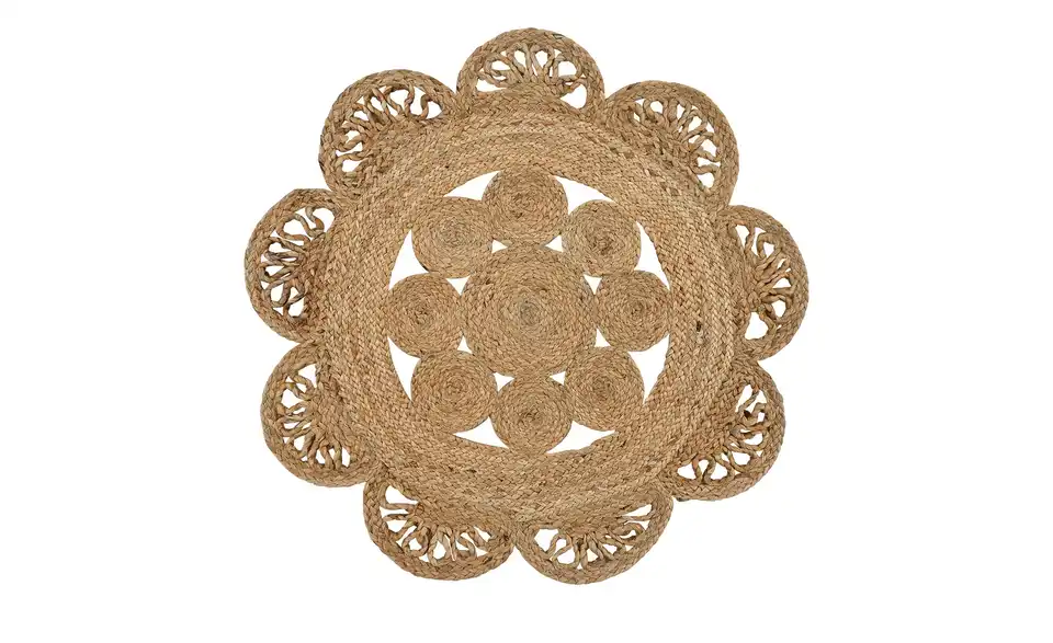 levelone Jute-Teppich Korba, Frontansicht