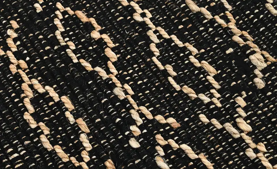 como Handweb-Teppich Delhi, Detailansicht