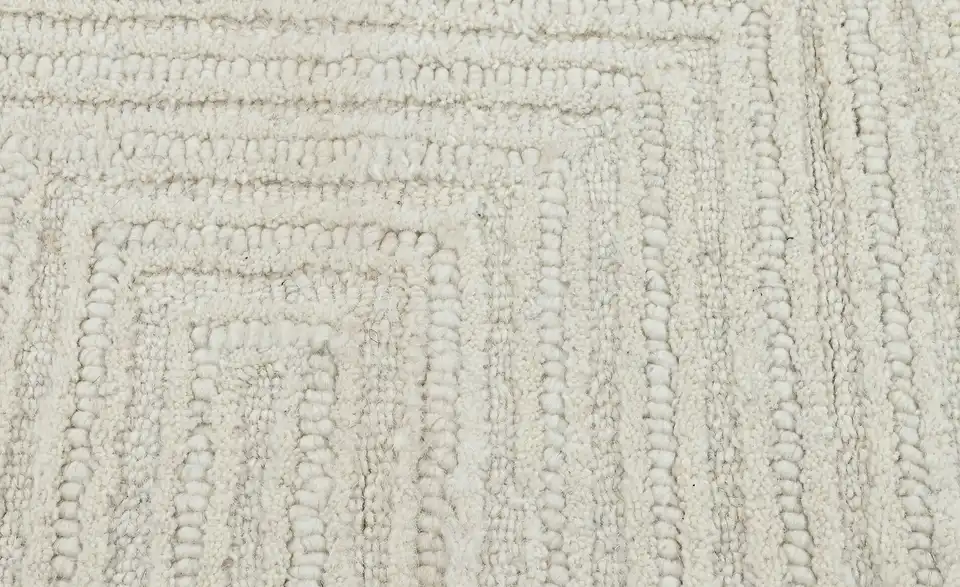 como Handtuft-Teppich Patna, Detailansicht