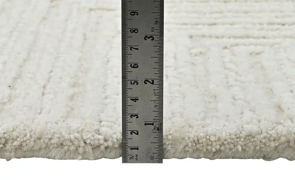 como Handtuft-Teppich Patna, Detailansicht