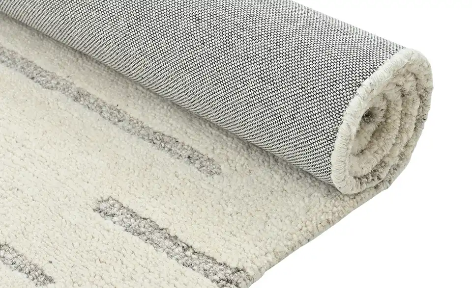 como Handtuft-Teppich Alwar, Detailansicht