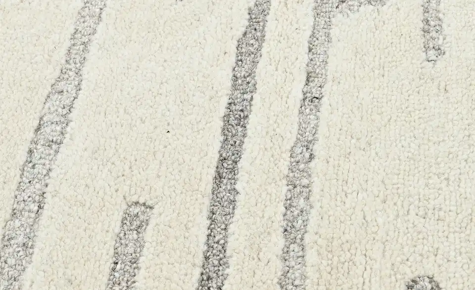 como Handtuft-Teppich Alwar, Detailansicht