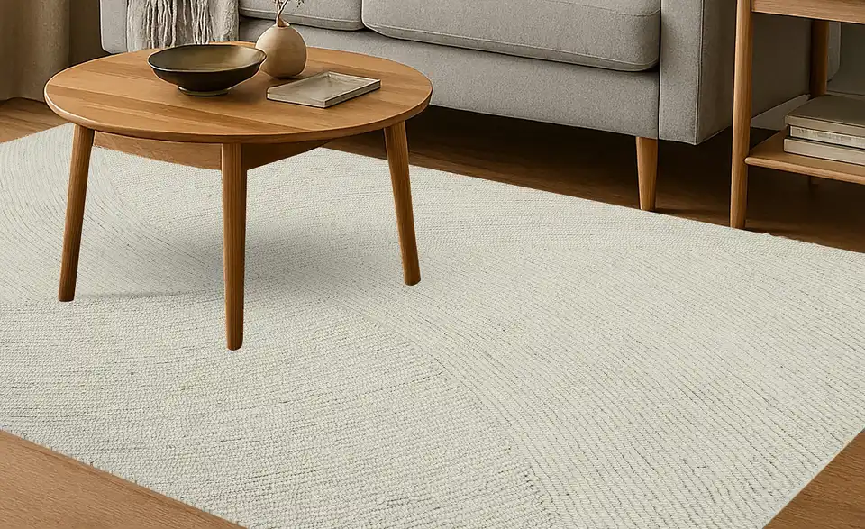 como Handweb-Teppich Kanpur, in Wohnsituation