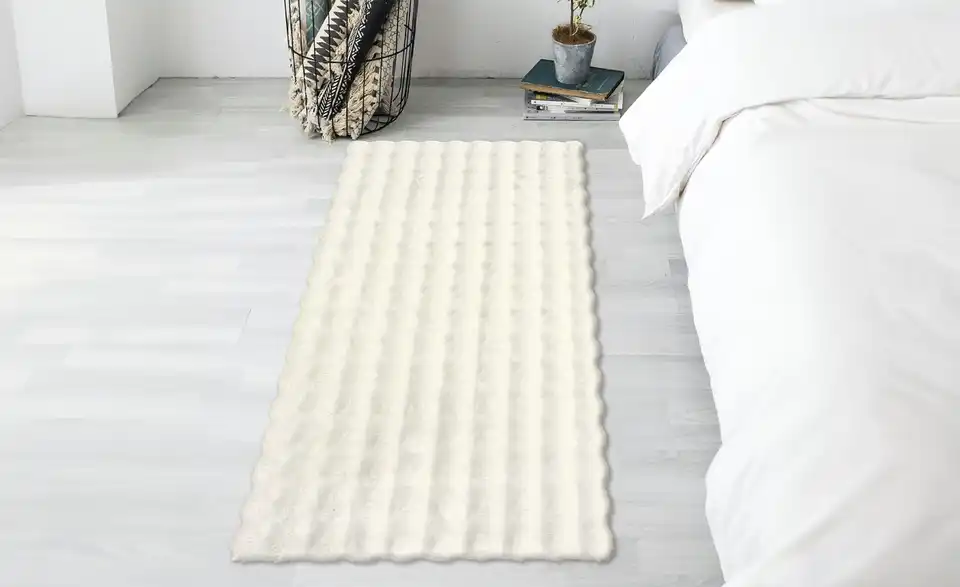 como Webteppich Bunny Bubble, in Wohnsituation