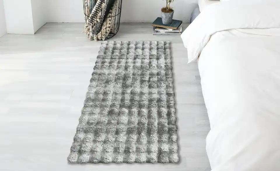 como Webteppich Bunny Bubble, in Wohnsituation