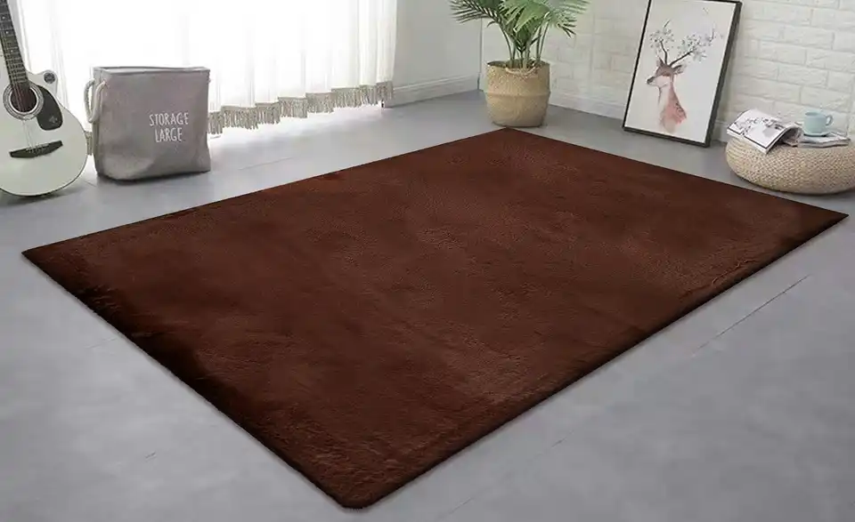 como Hochflorteppich Bunny, in Wohnsituation