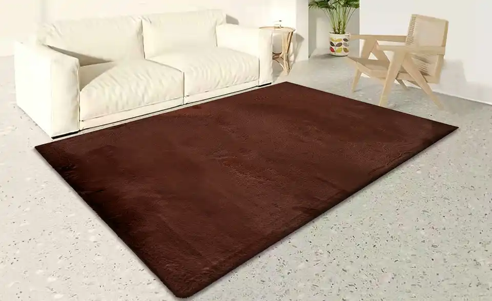 como Hochflorteppich Bunny, in Wohnsituation