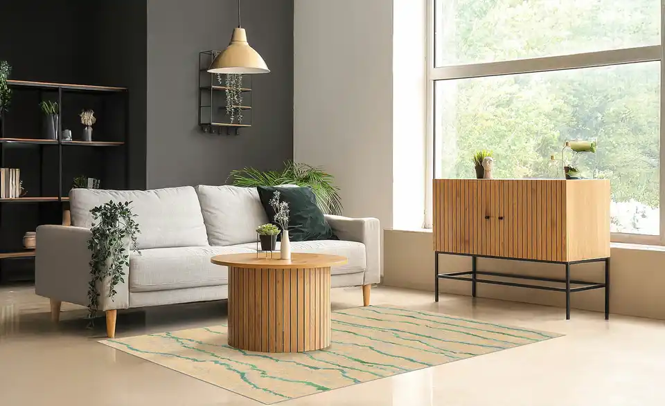 Webteppich Junis, in Wohnsituation