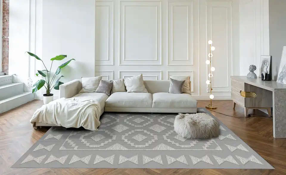 Webteppich SOHO Rug in a Box, in Wohnsituation