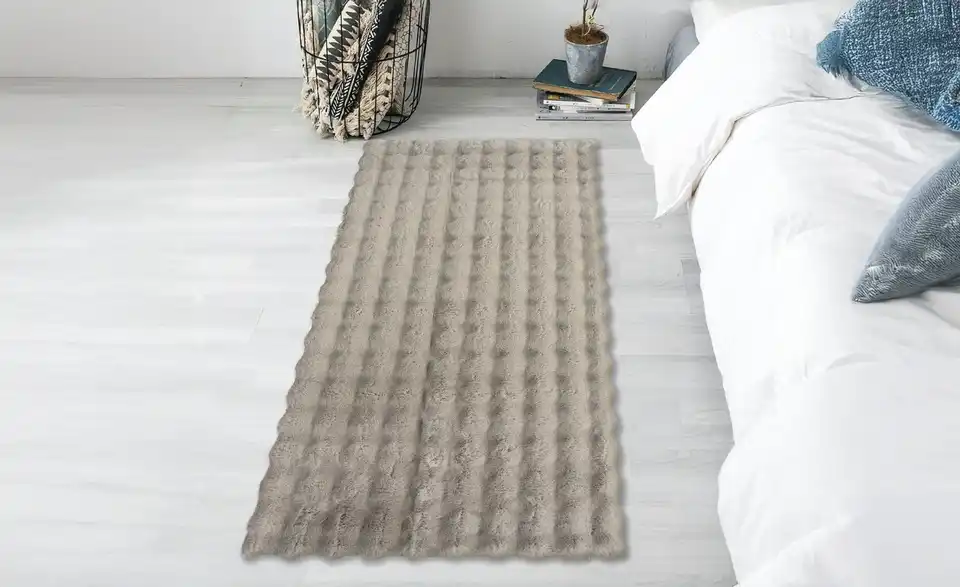 como Webteppich Bunny Bubble, in Wohnsituation