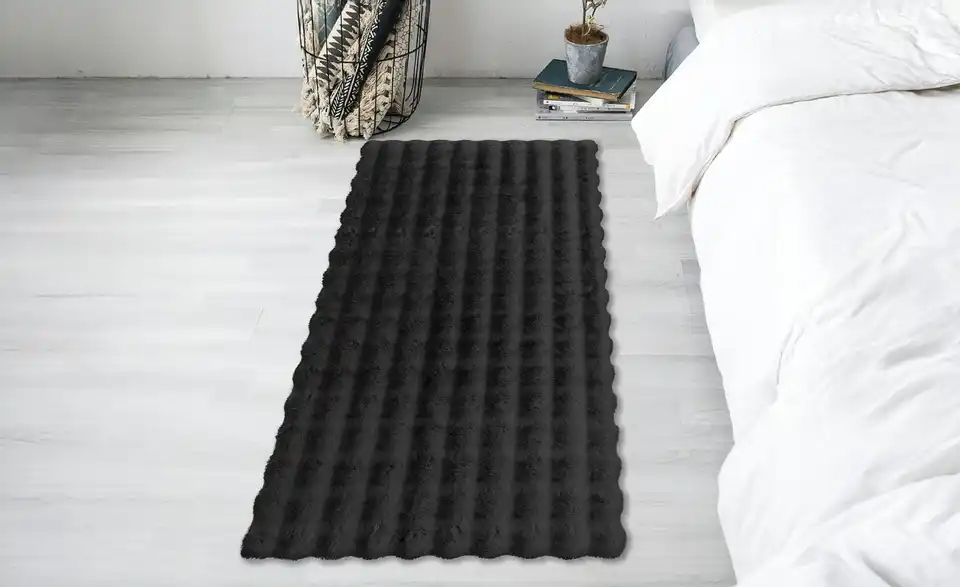 como Webteppich Bunny Bubble, in Wohnsituation