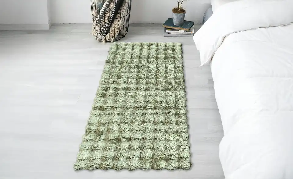 como Webteppich Bunny Bubble, in Wohnsituation