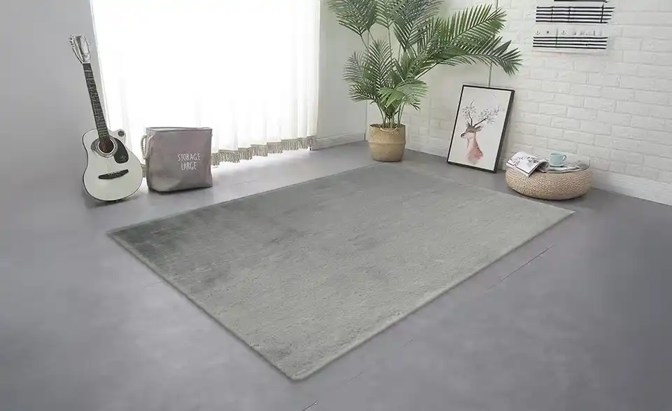 como Hochflorteppich Bunny, in Wohnsituation