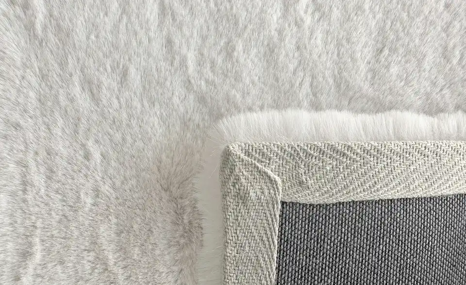 como Hochflorteppich Bunny, Detailansicht