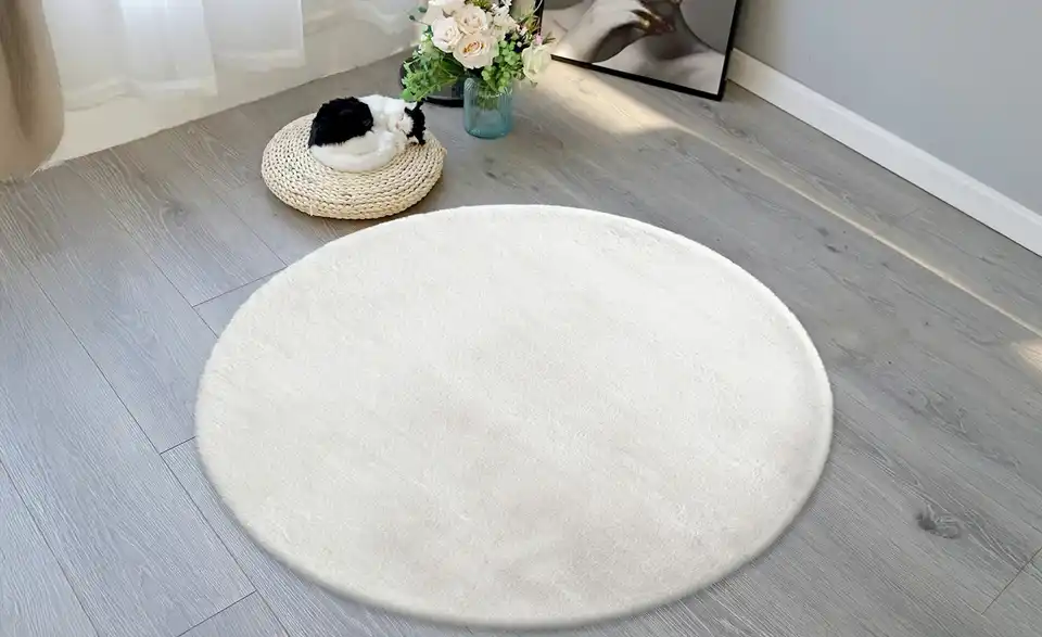 como Hochflorteppich Bunny, in Wohnsituation