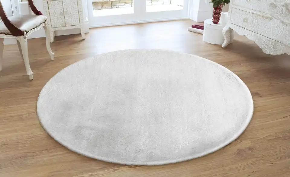 como Hochflorteppich Bunny, in Wohnsituation