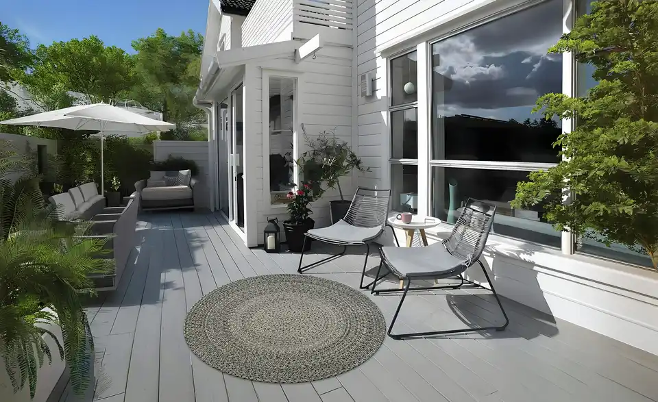 como Webteppich Pudong, in Wohnsituation