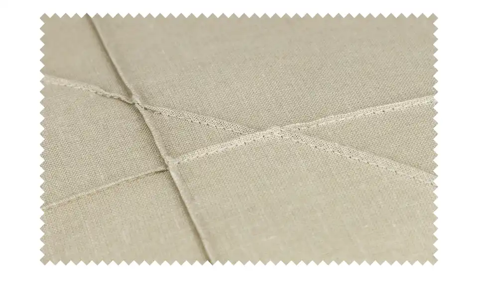 Kissen Pleat, Stoffstruktur