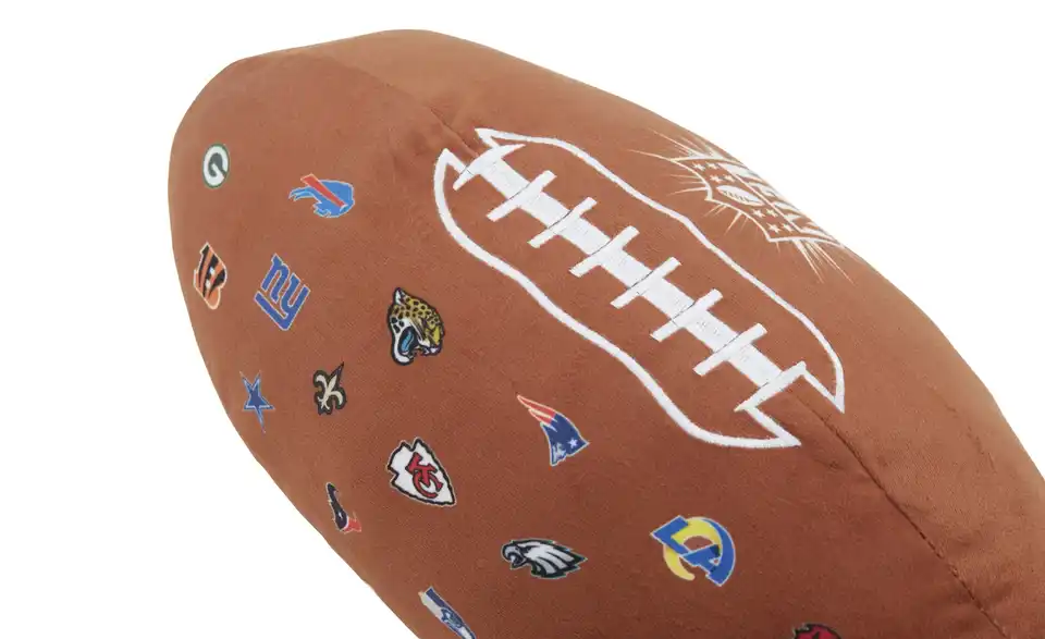 Herding Konturenkissen NFL Football, Detailansicht