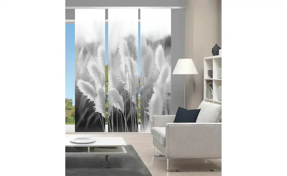 VISION S Schiebevorhang, in Wohnsituation