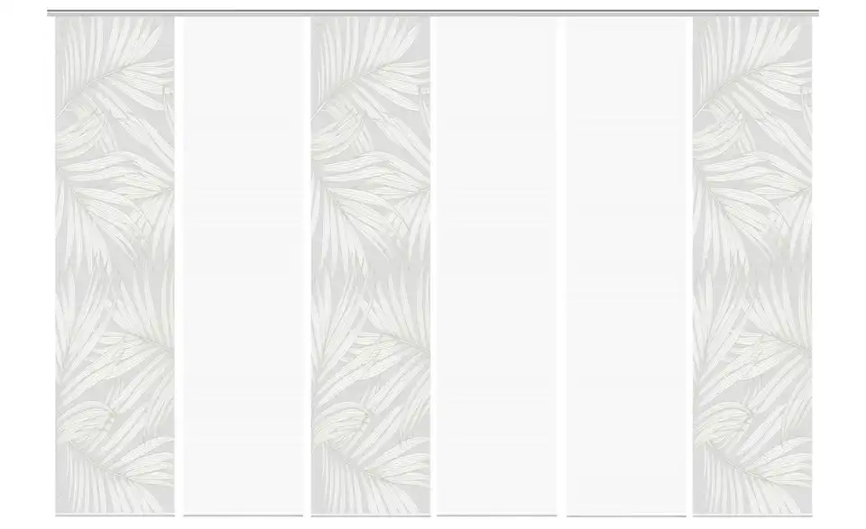 VISION S Schiebevorhang, Frontansicht