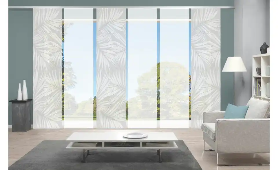 VISION S Schiebevorhang, in Wohnsituation