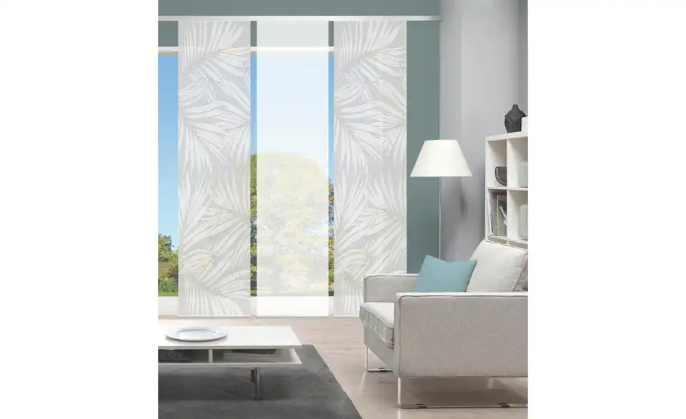 VISION S Schiebevorhang, in Wohnsituation