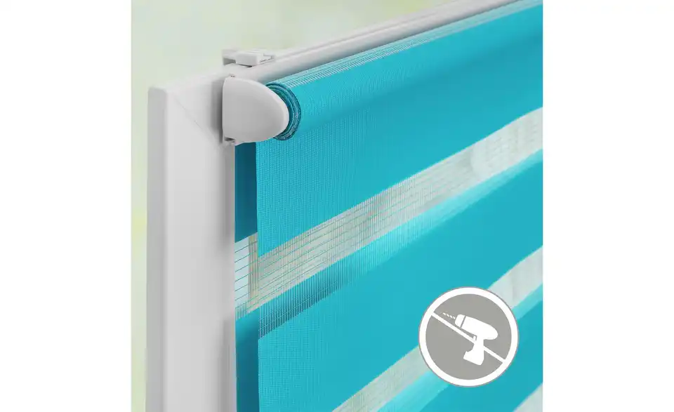 Lichtblick Duo-Rollo Klemmfix, Detailansicht