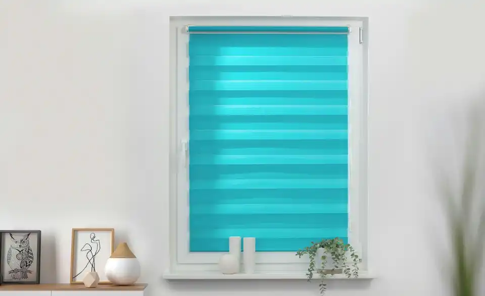 Lichtblick Duo-Rollo Klemmfix, in Wohnsituation