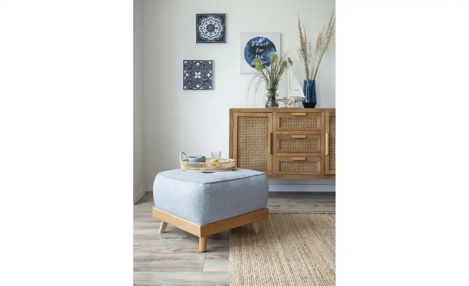 Miuform Fußhocker Dazzling Daisy, in Wohnsituation