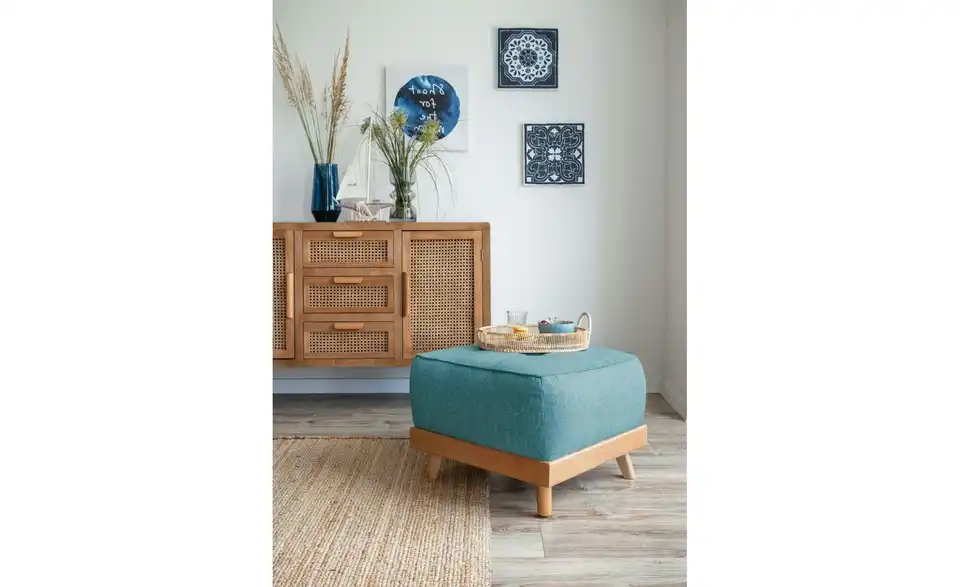 Miuform Fußhocker Dazzling Daisy, in Wohnsituation