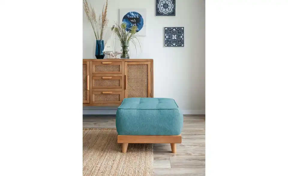 Miuform Fußhocker Dazzling Daisy, in Wohnsituation