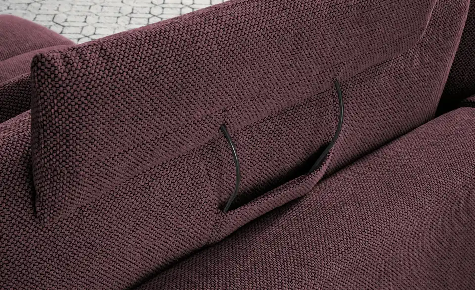 bobb Ecksofa Casandra de Luxe, Detailansicht