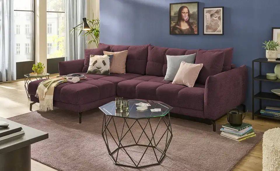 bobb Ecksofa Casandra de Luxe, in Wohnsituation