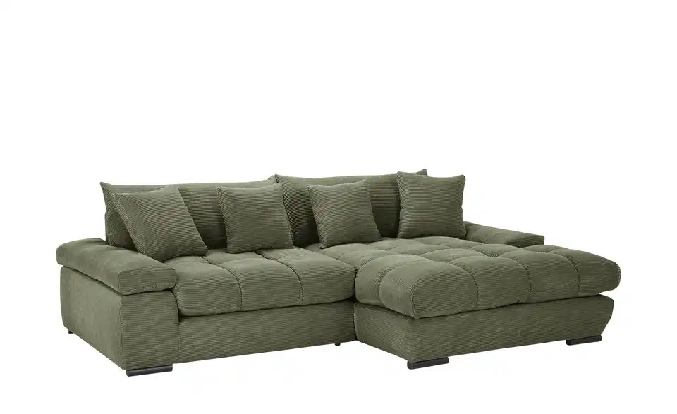 bobb Ecksofa Hella mit trendigem Cordbezug, Perspektive
