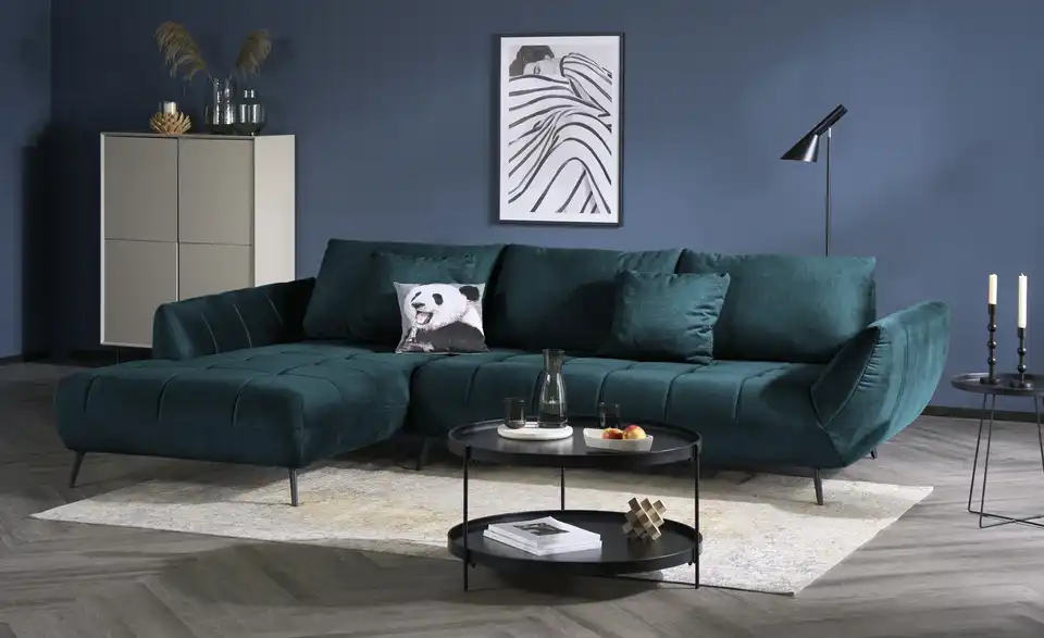 bobb Ecksofa Carly mit Sitztiefenverstellung, Perspektive